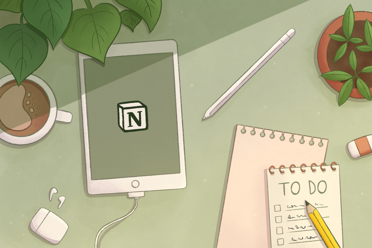 How to Use Notion to Organize Your Life (with Templates) - Slow Self